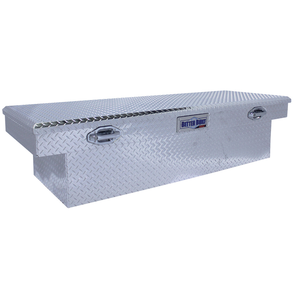 Better Built 71″ SEC Saddle Truck Tool Box DEEP & WIDE BRITE ALUMINUM - Ascmtools