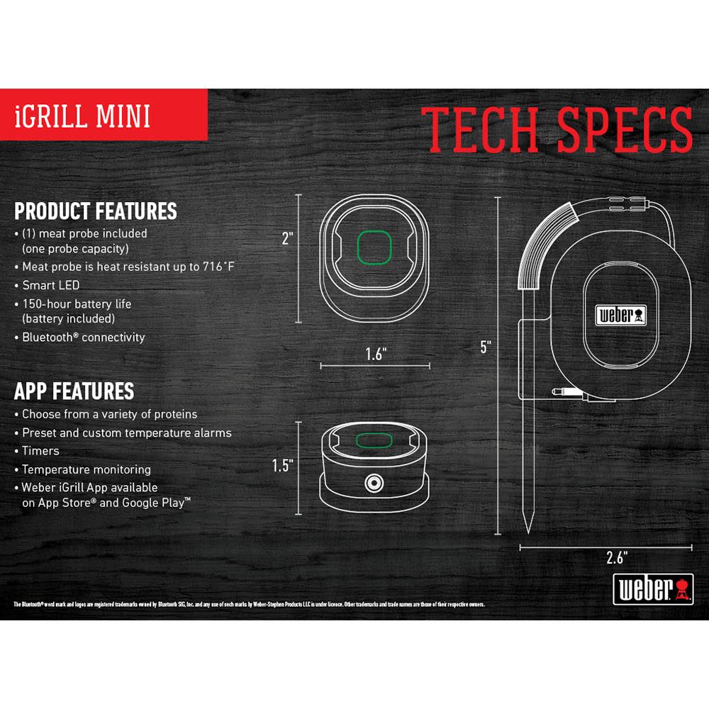 Weber iGrill Mini - Ascmtools