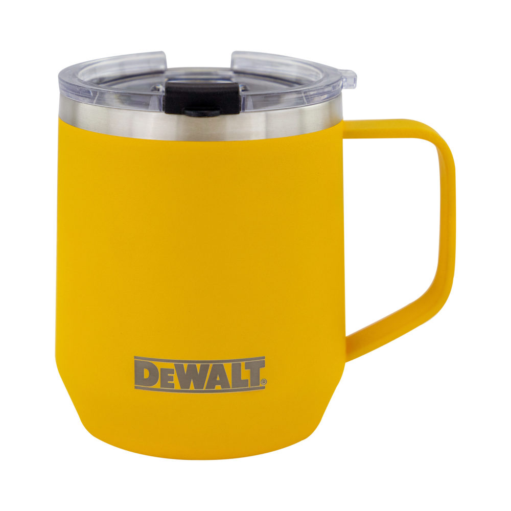 DEWALT Coffee Mug 14oz 18/8 Stainless Steel Yellow - Ascmtools