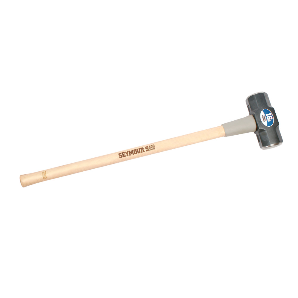 Seymour S400 Sledge Hammer with Hickory Handle Jobsite 16 Lbs - Ascmtools