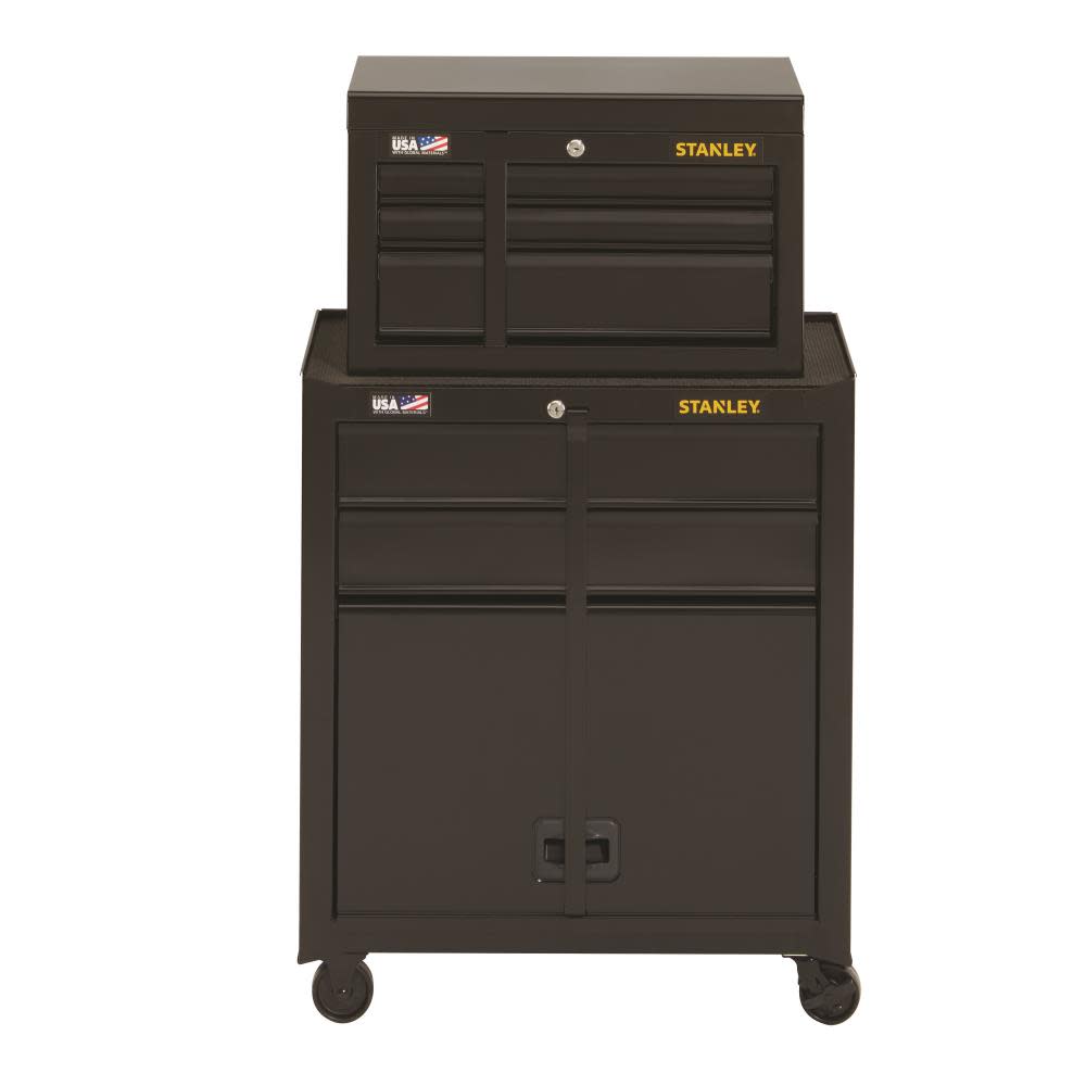 Stanley 26 in. W 100 Series 5-Drawer Tool Chest & Cabinet - Ascmtools
