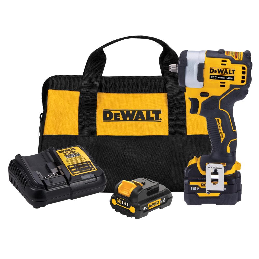 DEWALT 12V MAX Impact Wrench Kit 3/8″ - Ascmtools