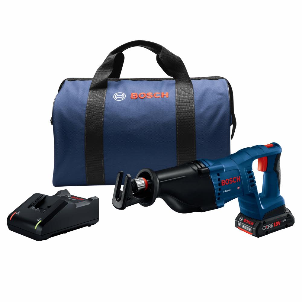 Bosch 18V 1 1/8″ D Handle Reciprocating Saw CORE18V Kit - Ascmtools