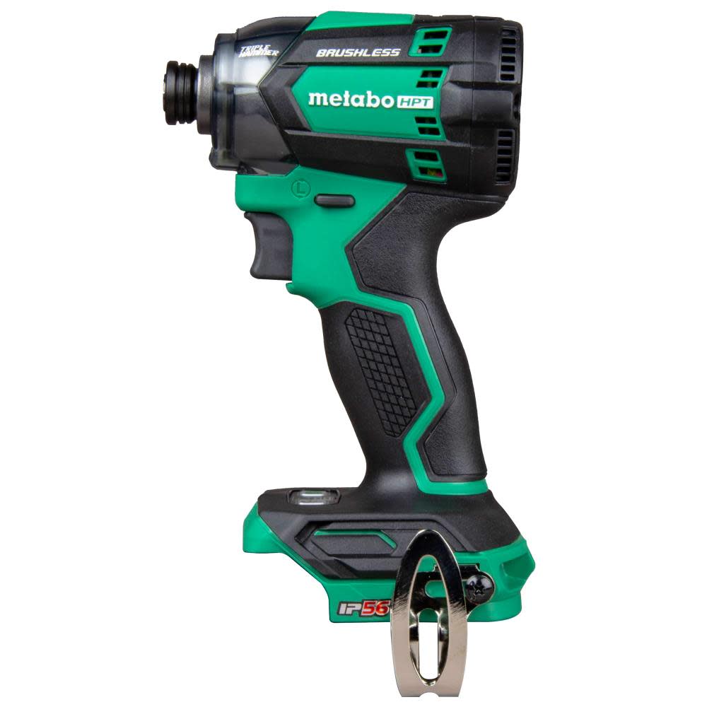 Metabo HPT 18V MultiVolt Impact Driver Triple Hammer Bolt Bare Tool - Ascmtools
