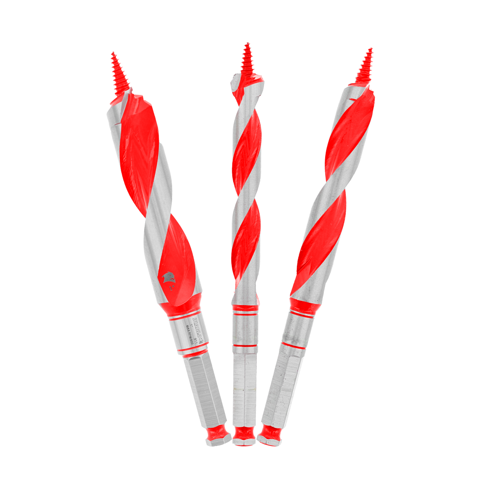 Diablo Tools 3 piece Auger Bit Set - Ascmtools