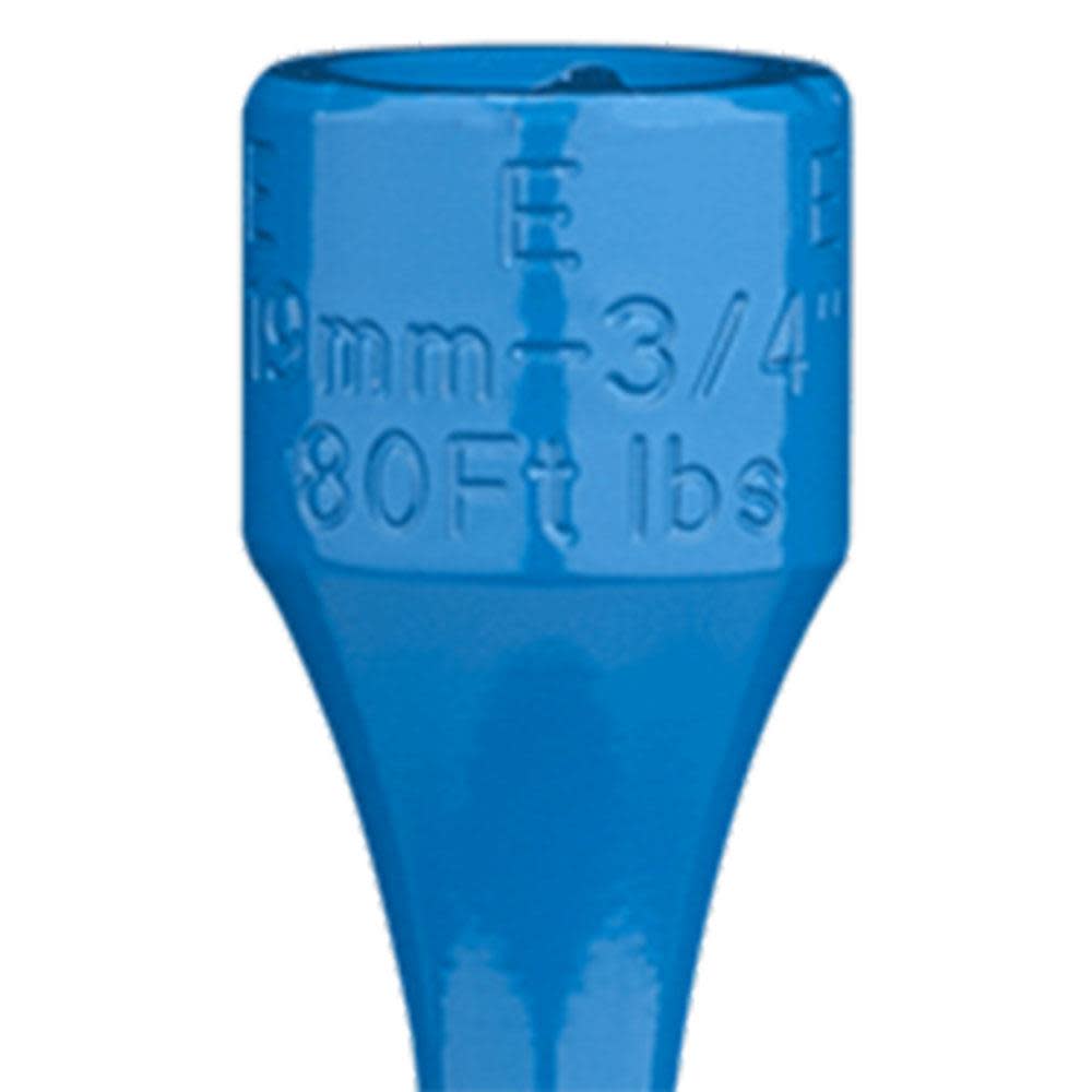 American Forge 1/2” Drive 19mm 3/4 80 ft/lb Torque Limiting Socket - Ascmtools