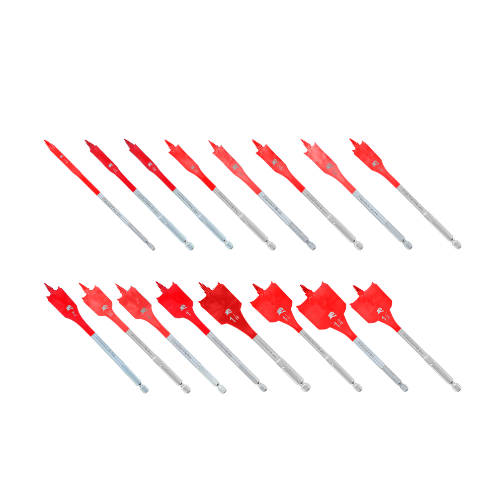 Diablo Tools 16 piece SPEEDemon Spade Bit Set (16-Piece) - Ascmtools