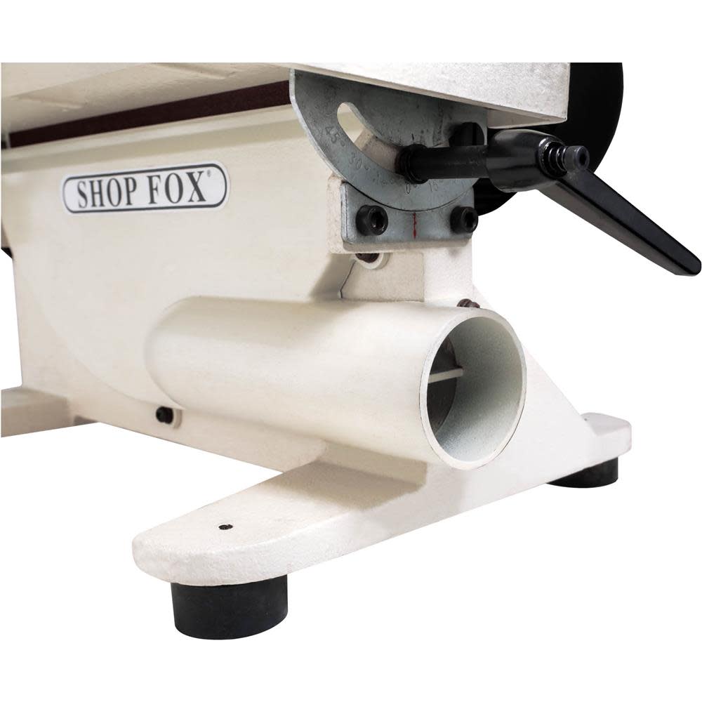 Shop Fox Adhesive Disc Sander 110V 1HP 12″ Pressure Sensitive - Ascmtools