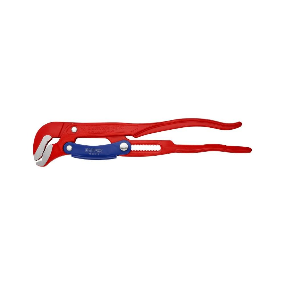 Knipex Pipe Wrench S Type 420 mm Swedish Pattern - Ascmtools