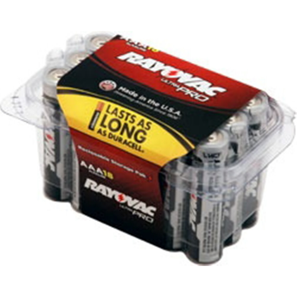 Rayovac Industrial Alkaline AAA Size Reclosable 18 Pack Industrial Alkaline AAA Size Reclosable 18 Pack - Ascmtools