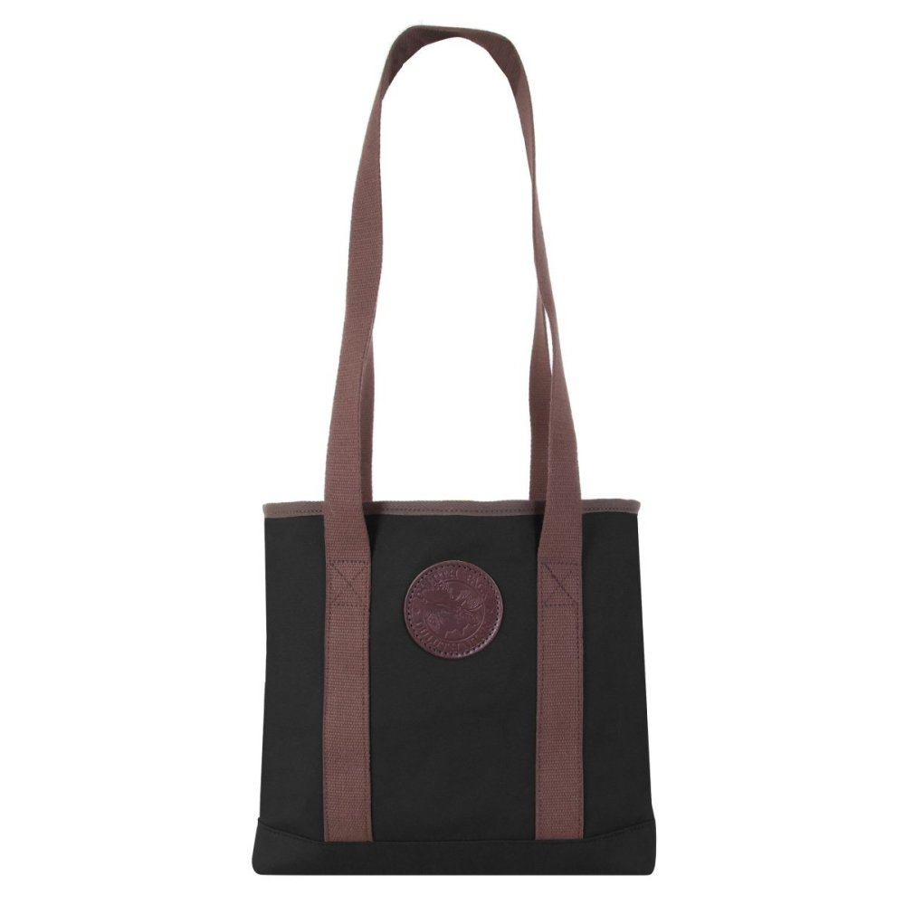 Duluth Pack 5 Liter Capacity Black Long Handles Mini Tote - Ascmtools