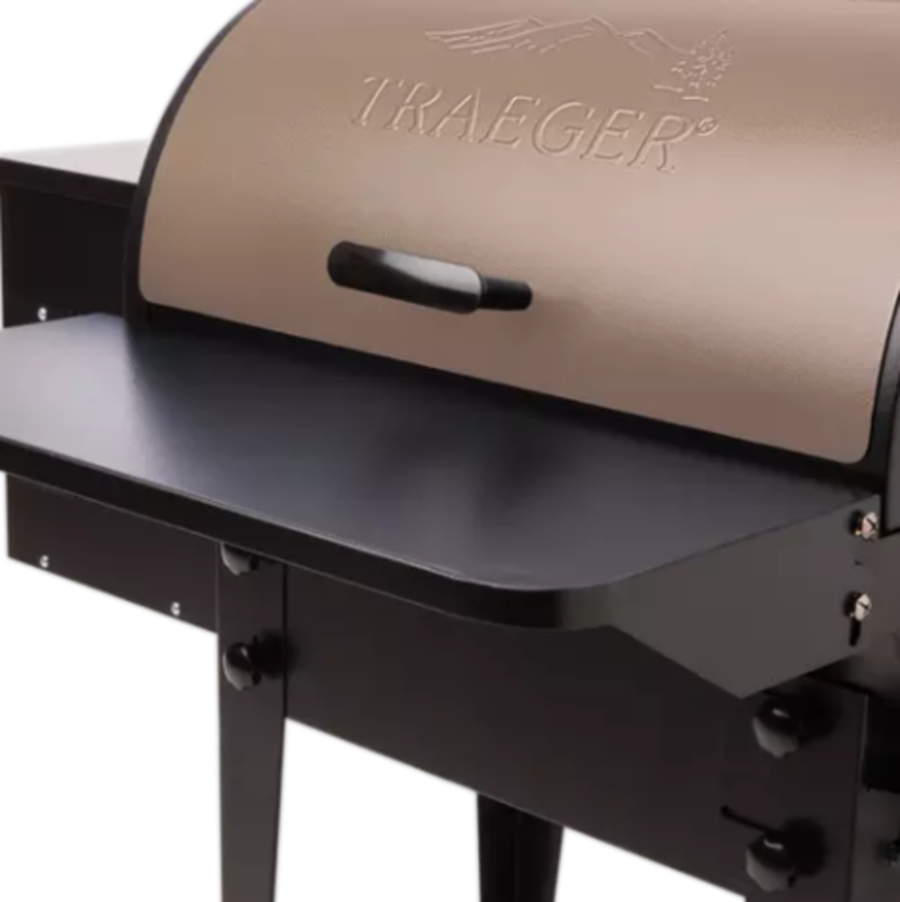 Traeger Folding Front Junior Grill Shelf for all Tailgater 20 Series & Renegade Grills - Ascmtools