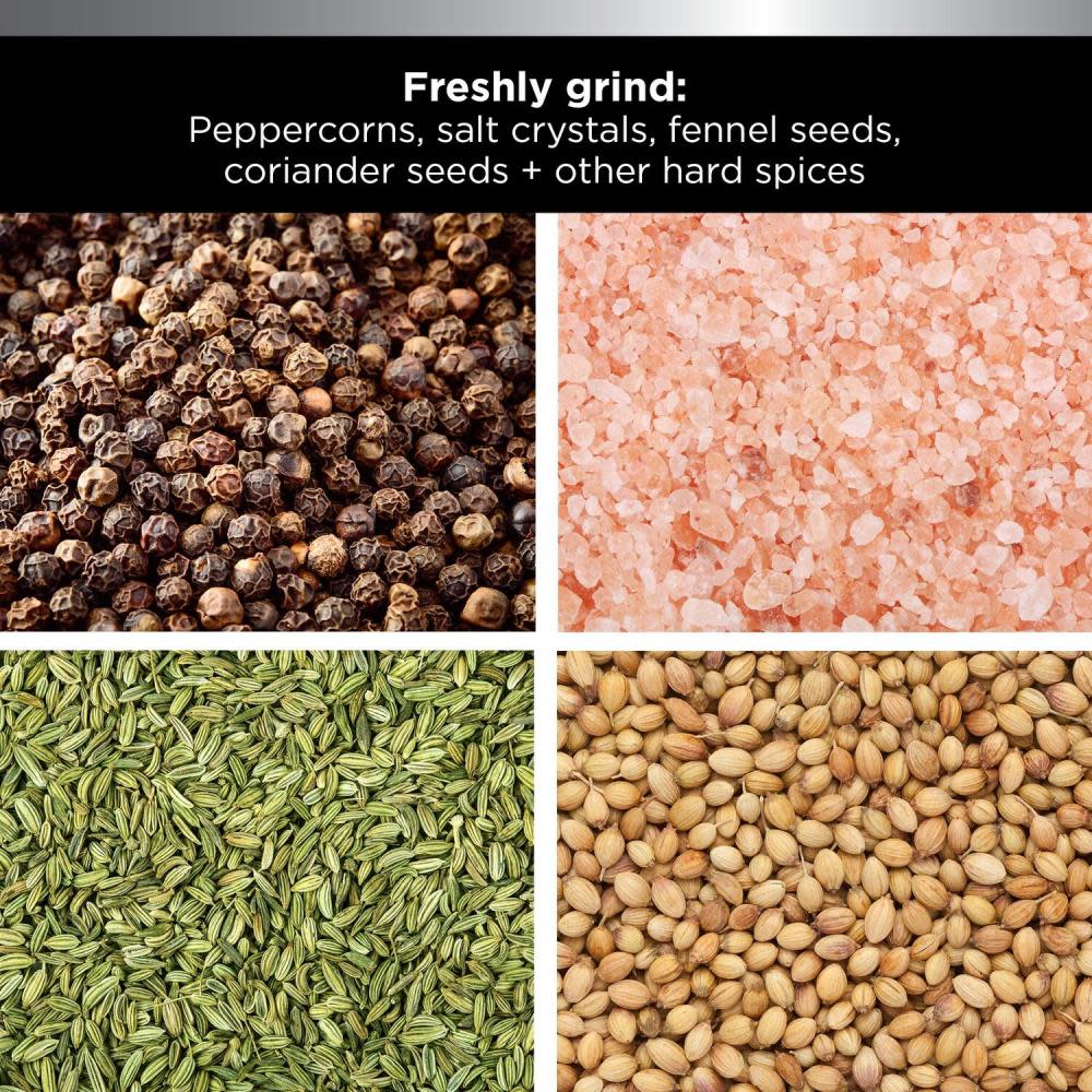 Black and Decker kitchen wand 2 in 1 Salt & Pepper Grinder Attachment - Ascmtools