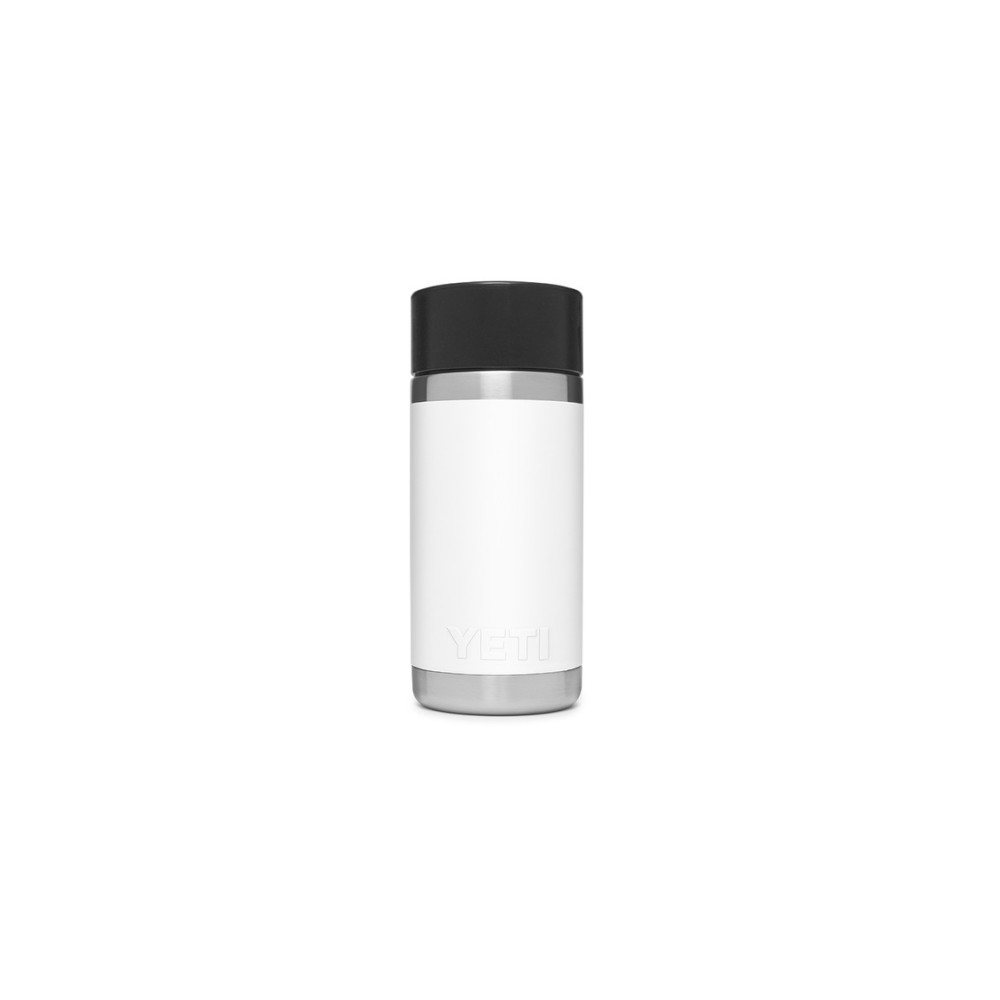 Yeti Rambler 12oz Bottle White with Hotshot Cap - Ascmtools