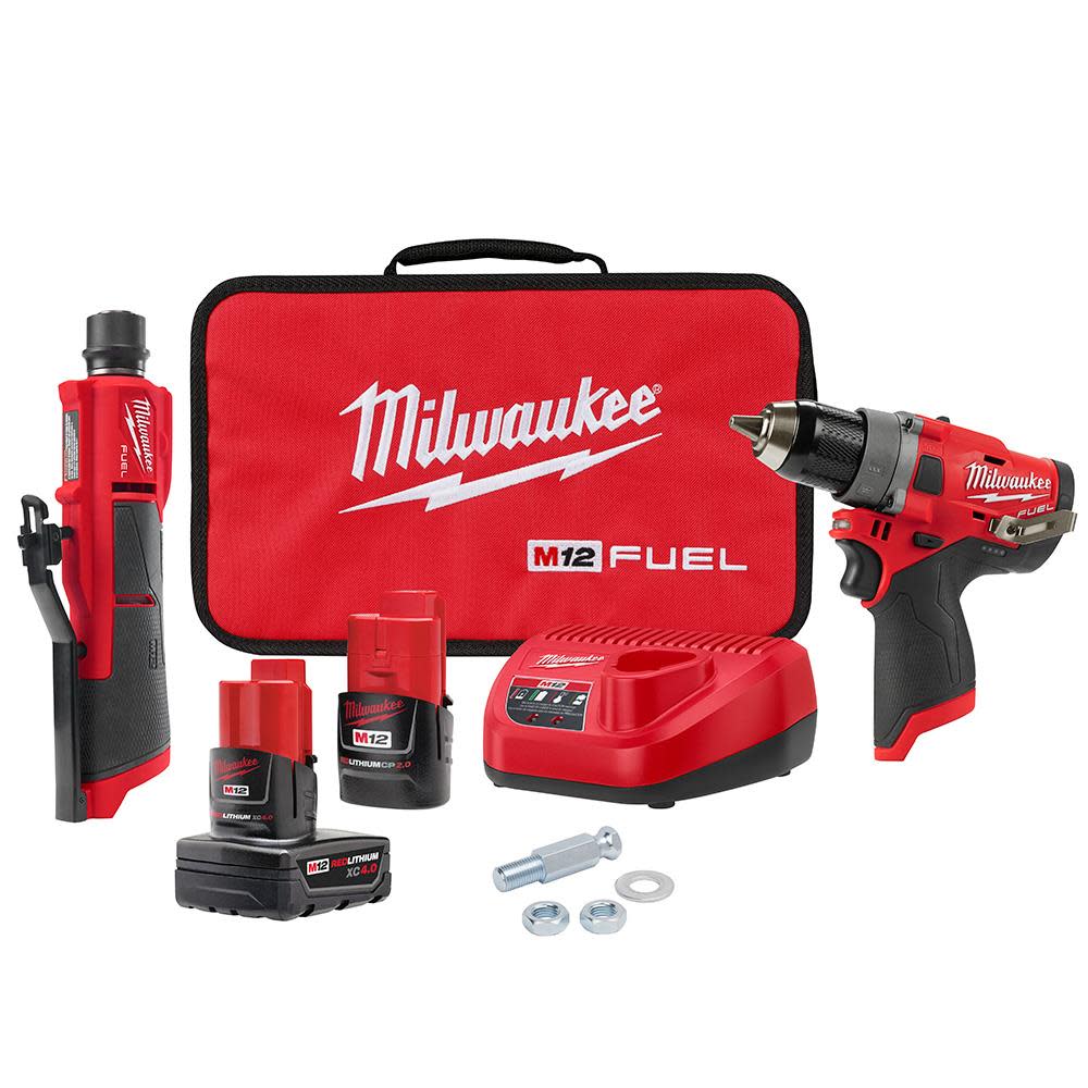 Milwaukee M12 FUEL Flat Repair Kit Commercial Tire - Ascmtools