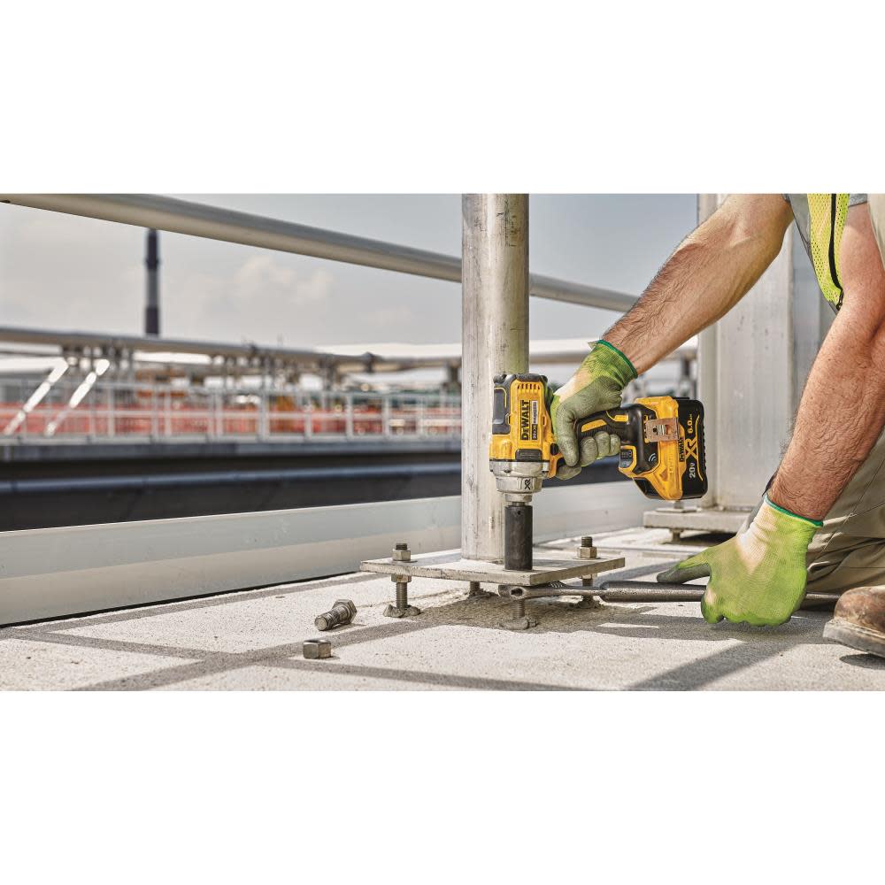DEWALT 20V MAX* Tool Connect 1/2″ Mid-Range Impact Wrench with Detent Pin Anvil Kit - Ascmtools