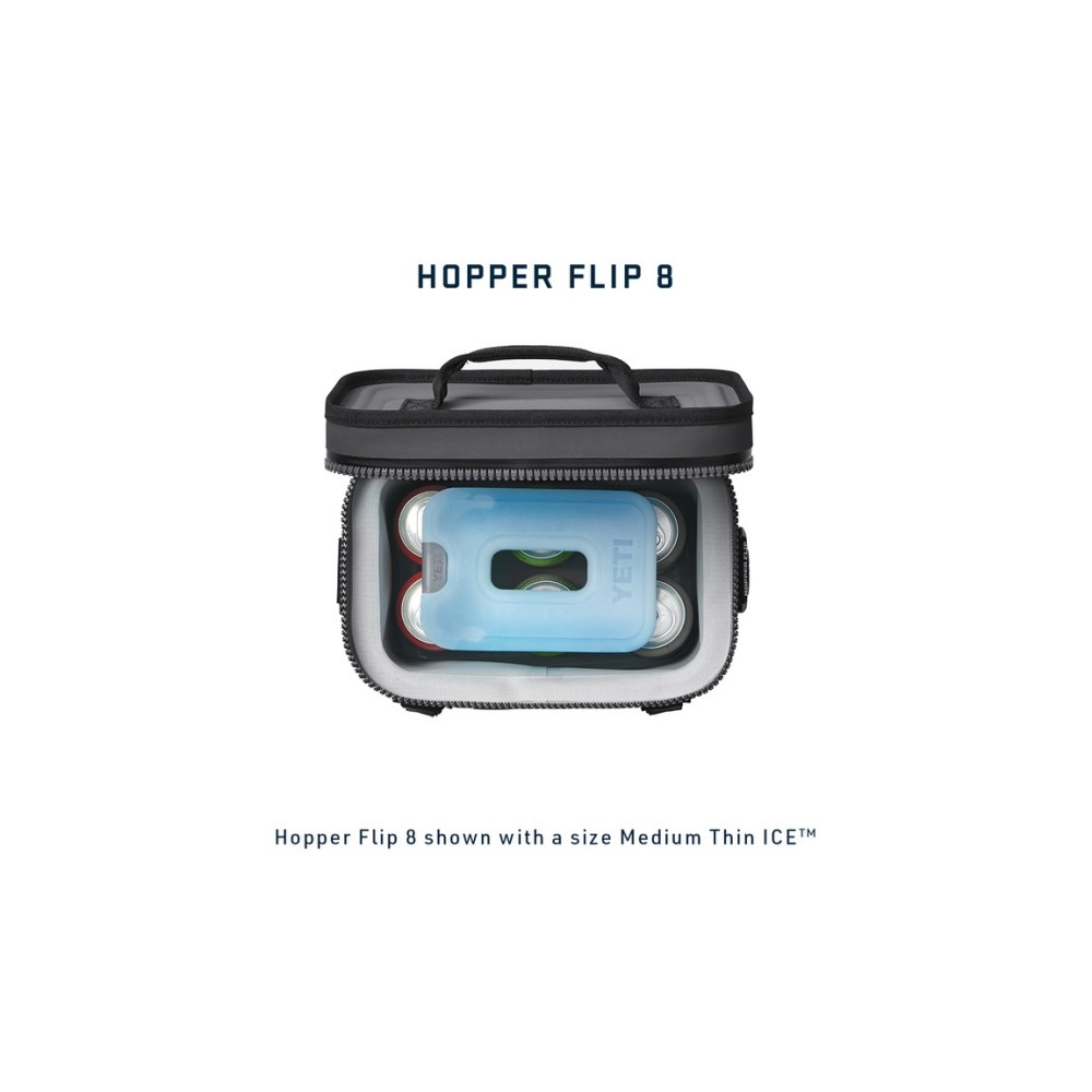 Yeti Charcoal Hopper Flip 8 Soft Cooler - Ascmtools