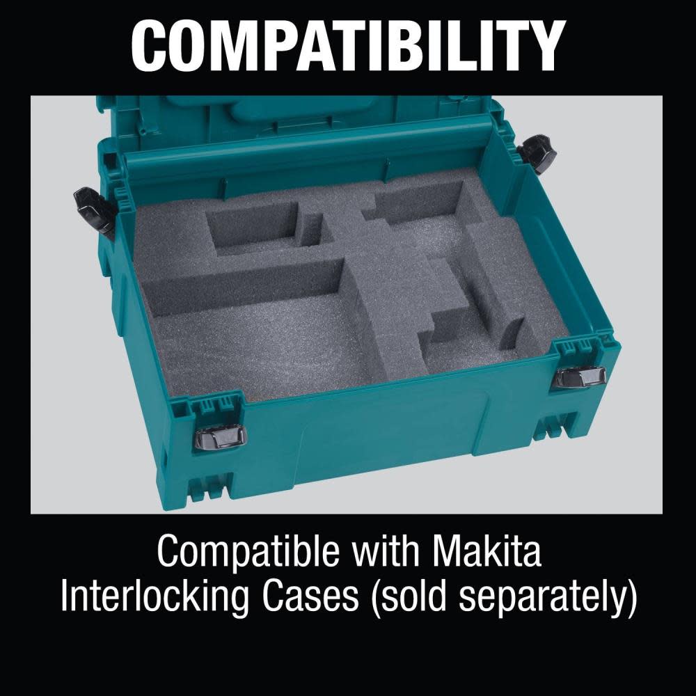 Makita Customizable Foam Insert for Interlocking Cases - Ascmtools