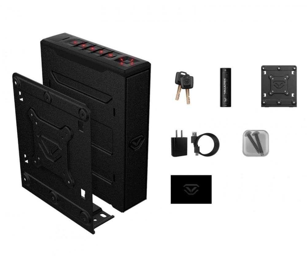 Vaultek Safe NSL20i Covert Black WiFi/Biometric Safe - Ascmtools