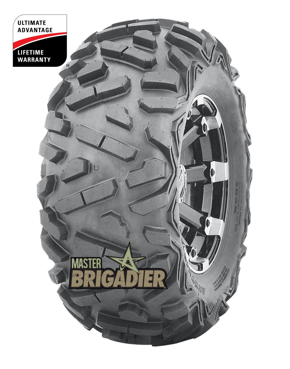 Master ATV 27×9.00R14 6P TL Brigadier ATV Tire (Tire Only) - Ascmtools