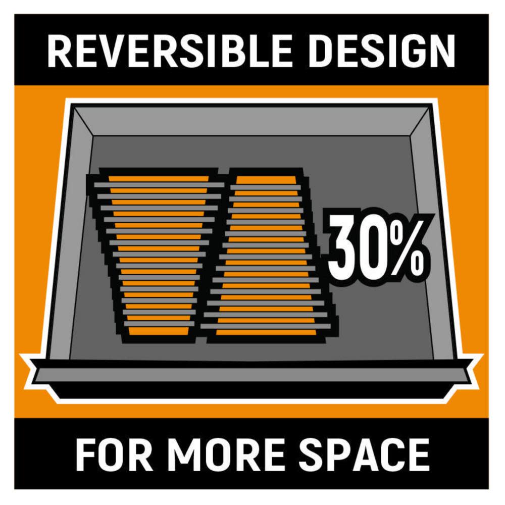 GEARWRENCH 2 Pc 16 Slots Reversible Wrench Rack - Ascmtools