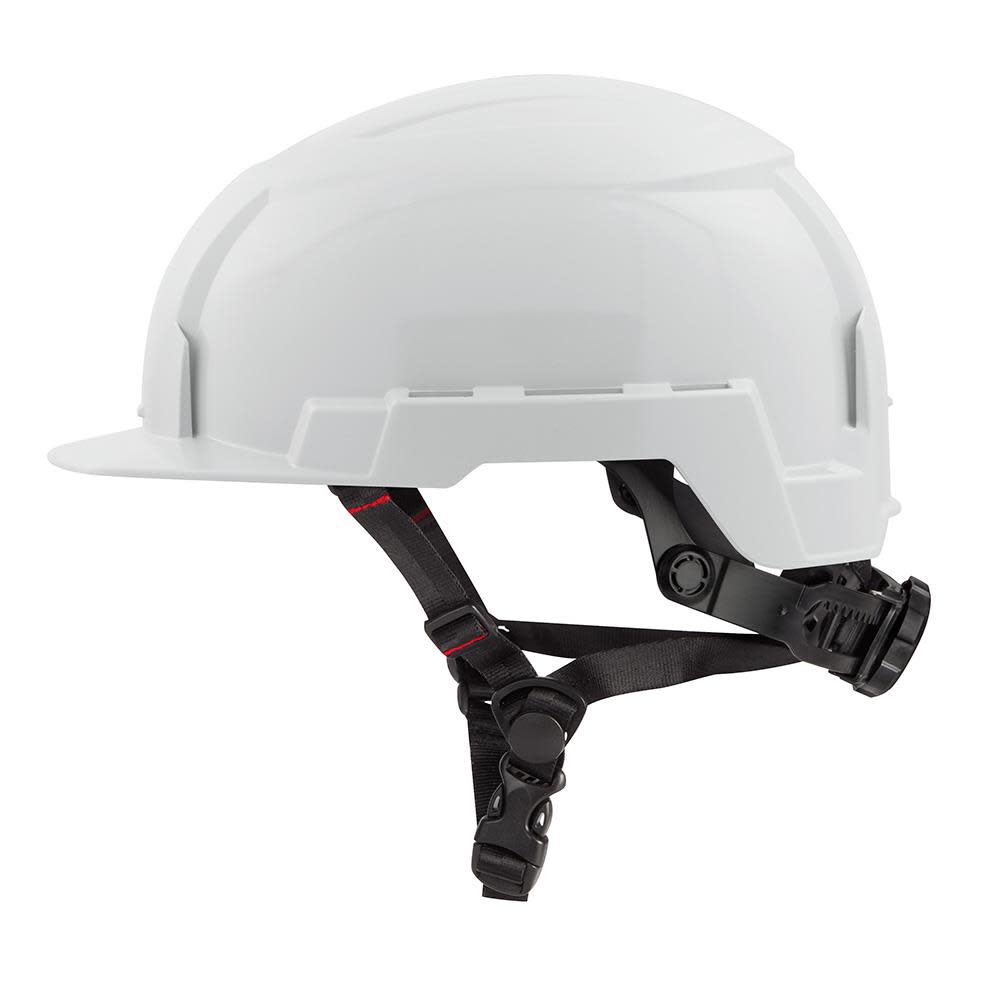 Milwaukee White Front Brim Helmet with BOLT Class E - Ascmtools