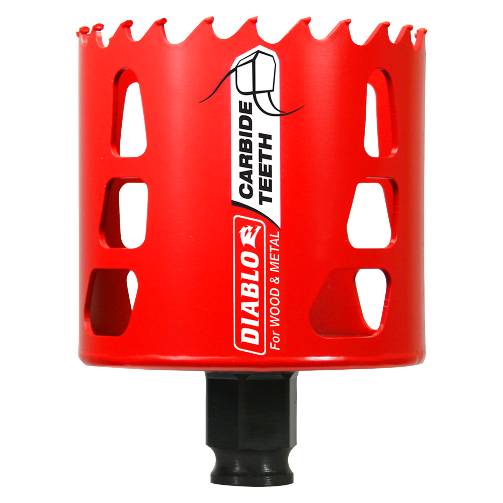 Diablo Tools 2-3/4″ (70mm) Carbide-Tip Wood & Metal Holesaw - Ascmtools