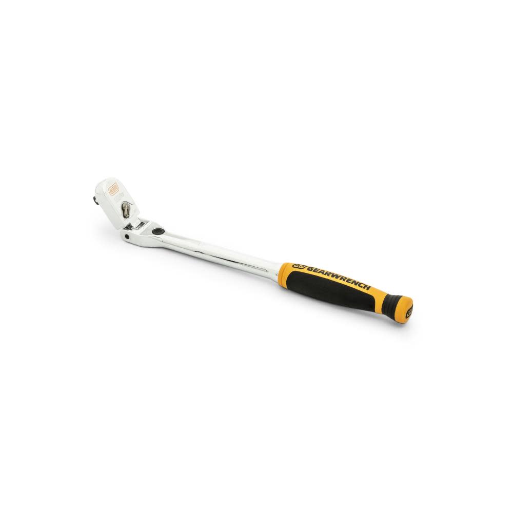 GEARWRENCH Ratchet 1/4″ Drive 120XP Dual Material Handle Locking Flex Head 9″ - Ascmtools