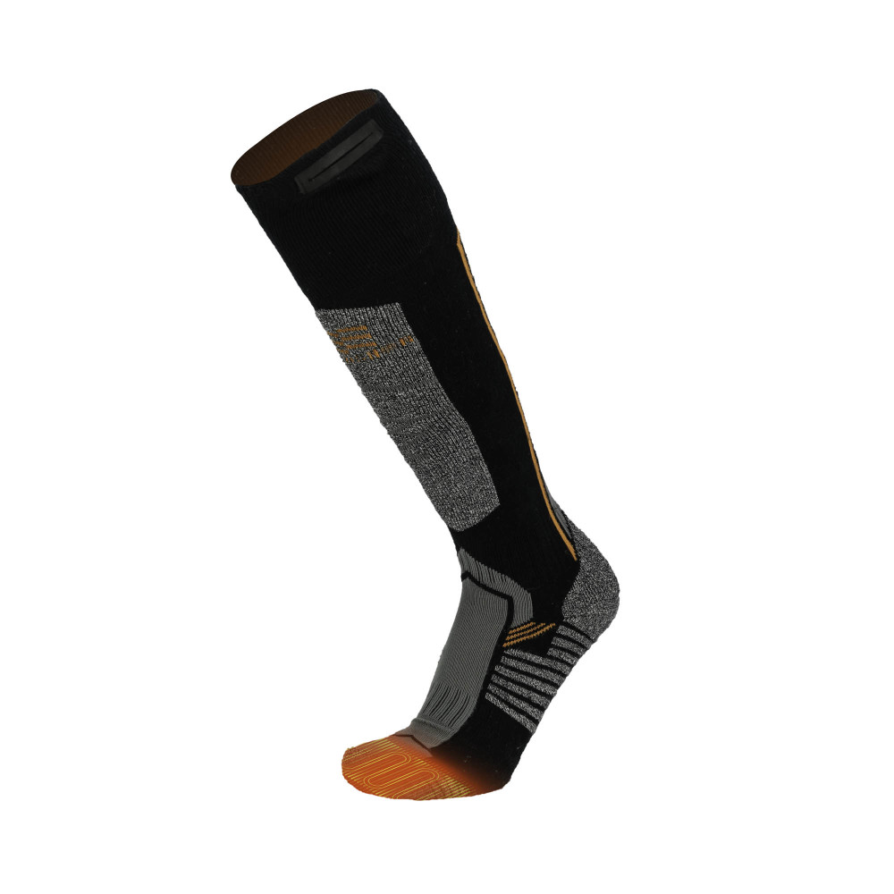 Mobile Warming Pro Compression Heated Socks Unisex Dark Gray Small - Ascmtools
