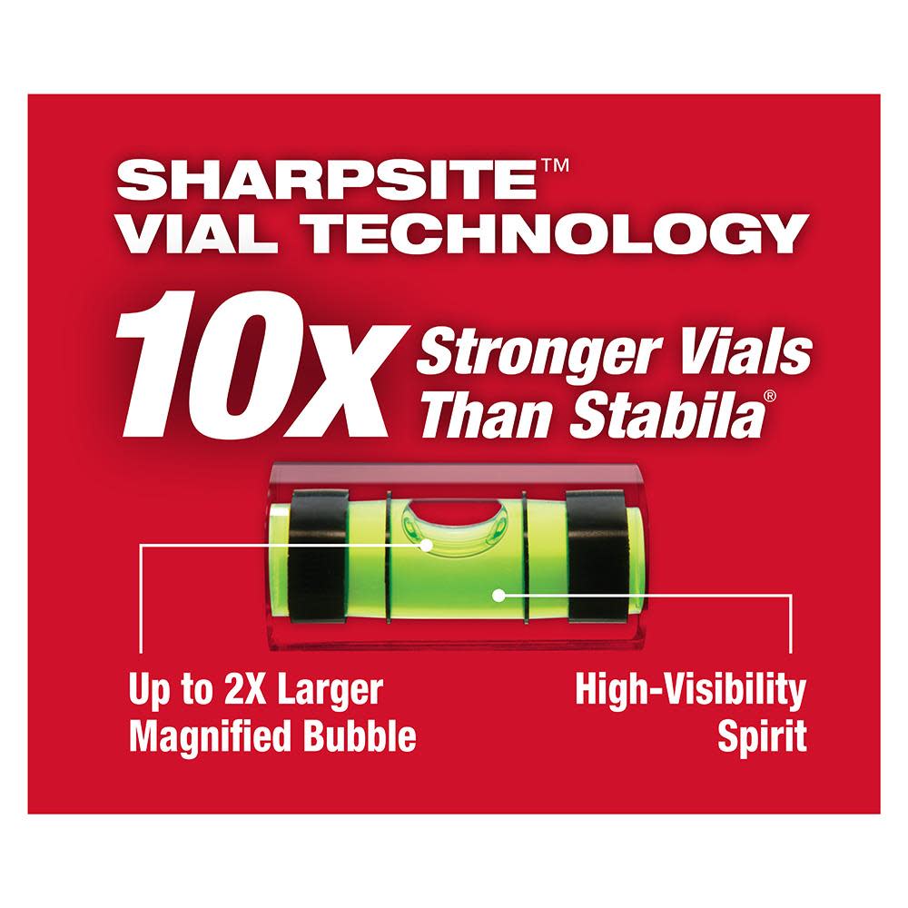 Milwaukee 16 In. REDSTICK Box Level - Ascmtools