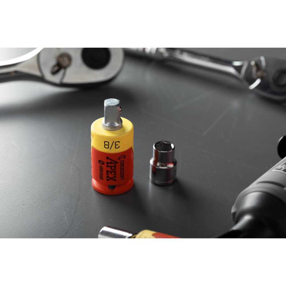 Crescent APEX eSHOK-GUARD Socket Isolator 3/8″ x 2-1/4″ - Ascmtools