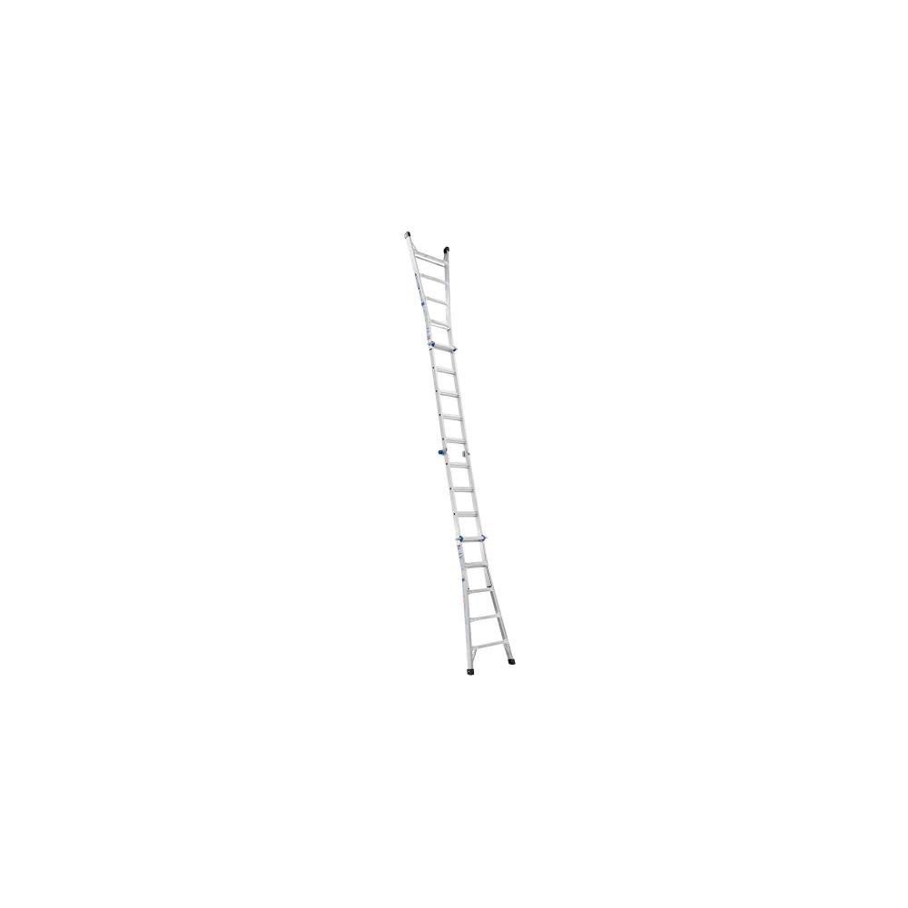 Werner 22 Ft. Reach Height Type IA Aluminum Multi-Position Ladder - Ascmtools