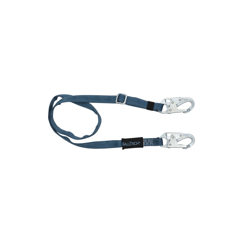 Falltech 5-8′ Adjustable Polyester Web Restraint Lanyard - Ascmtools