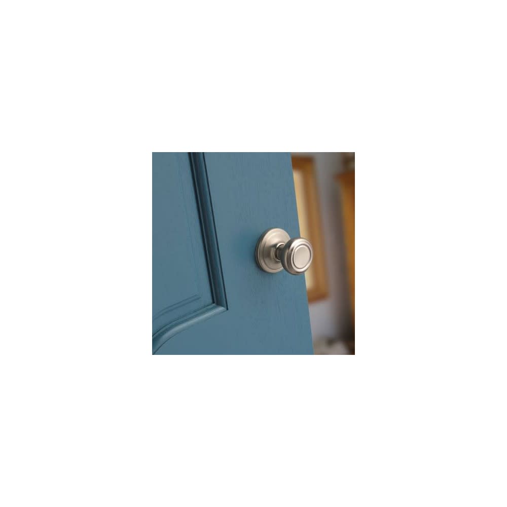 Kwikset Satin Nickel Hall/Closet Cameron Door Knob - Ascmtools