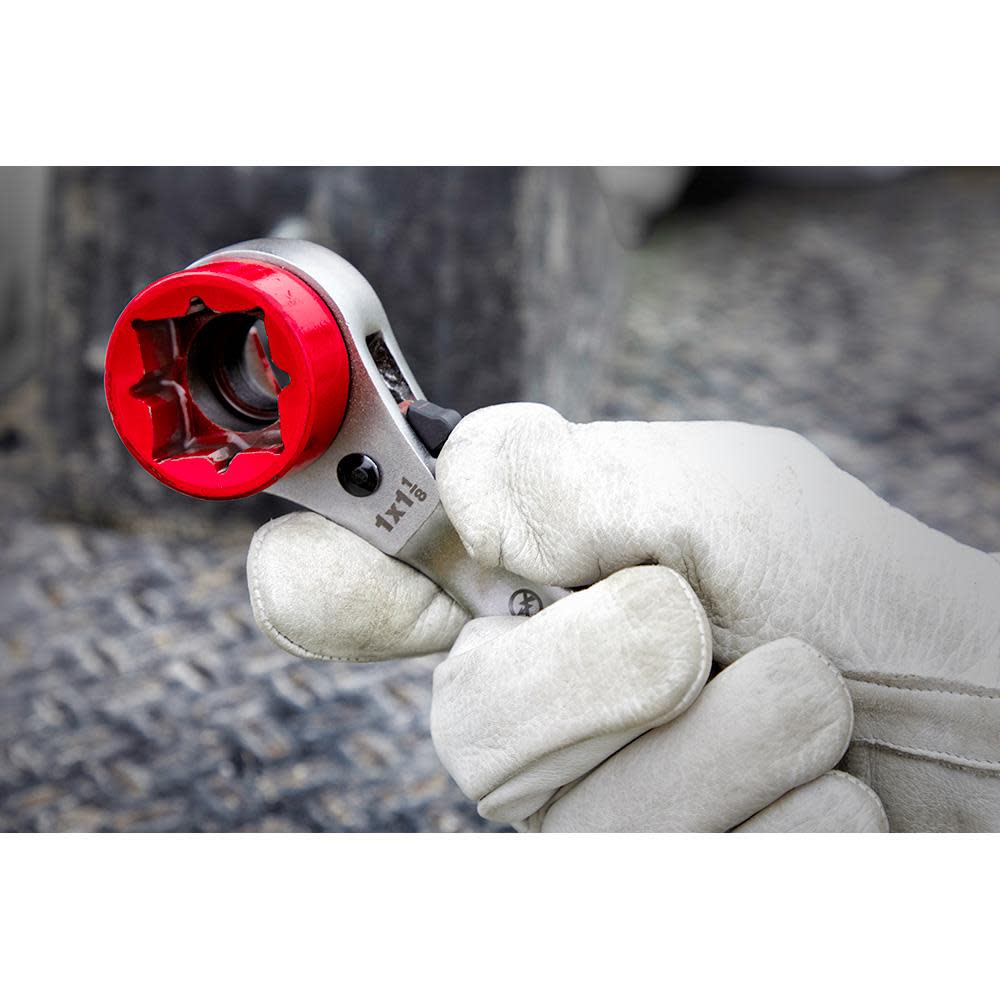 Milwaukee Linemans 5-in-1 Ratcheting Wrench - Ascmtools