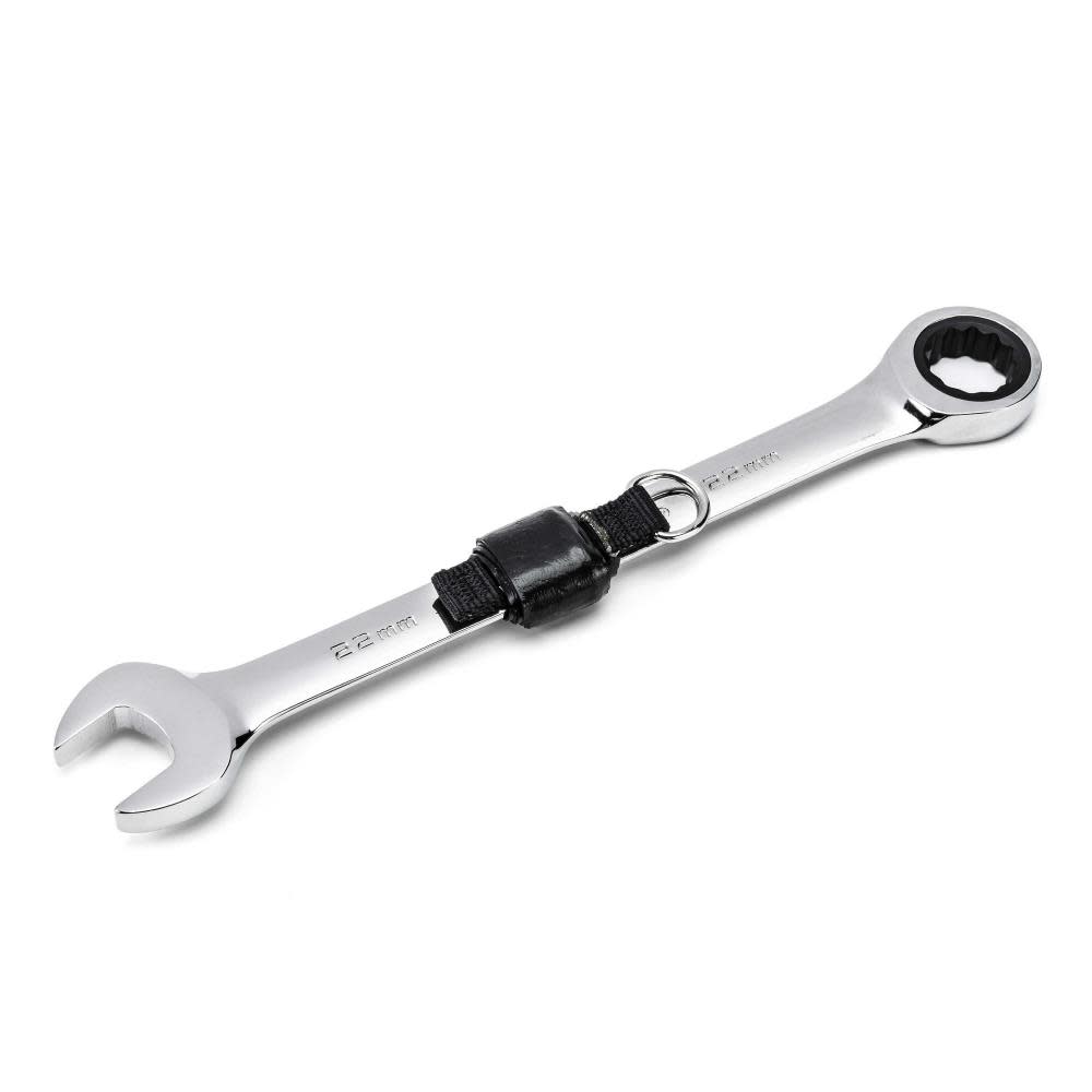 GEARWRENCH 22mm 12 Point Tether Ready Ratcheting Combination Wrench - Ascmtools
