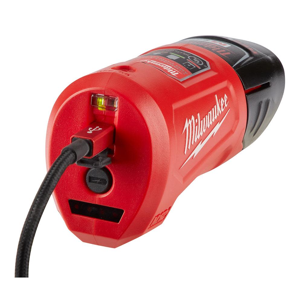 Milwaukee M12 Charger and Portable Power Source - Ascmtools
