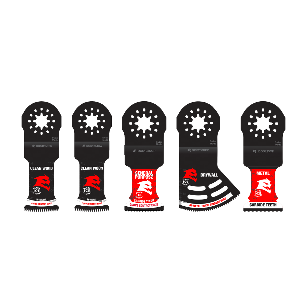 Diablo Tools 5 pc Starlock General Purpose Osc. Blade Set - Ascmtools