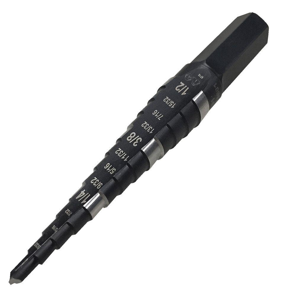Klein Tools Step Drill Bit #1 Double-Fluted - Ascmtools