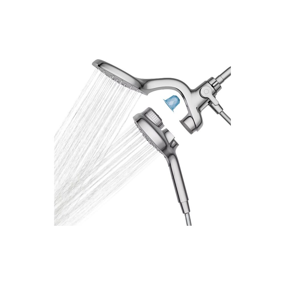 Moen Chrome Aromatherapy Combination Shower with INLY Capsules - Ascmtools