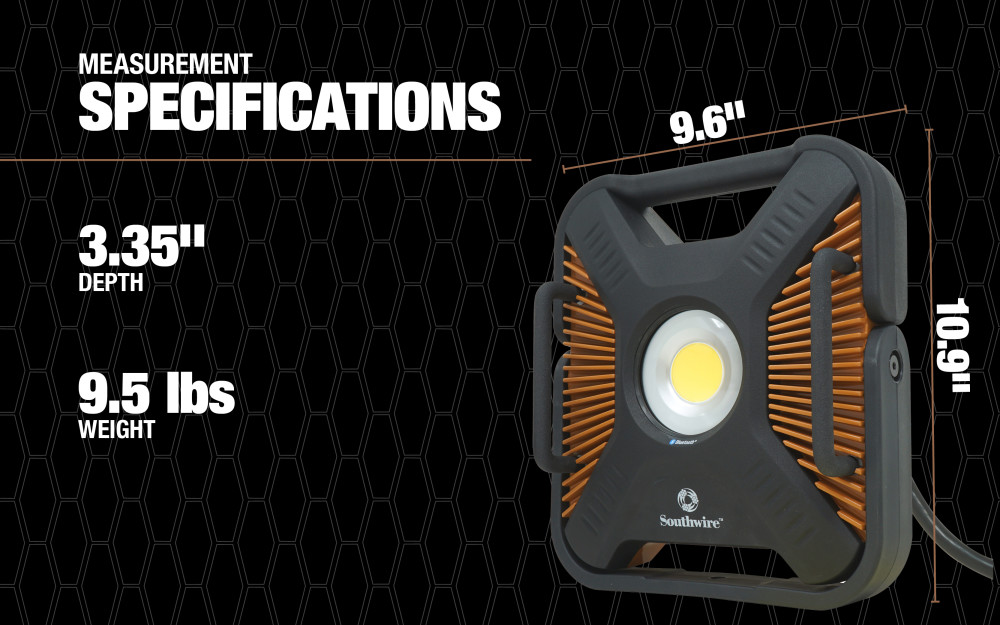 Southwire 10000 Lumen LED Work Light - Ascmtools
