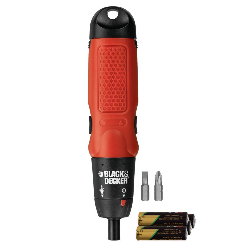 Black and Decker Cordless Screwdriver Kit - Ascmtools