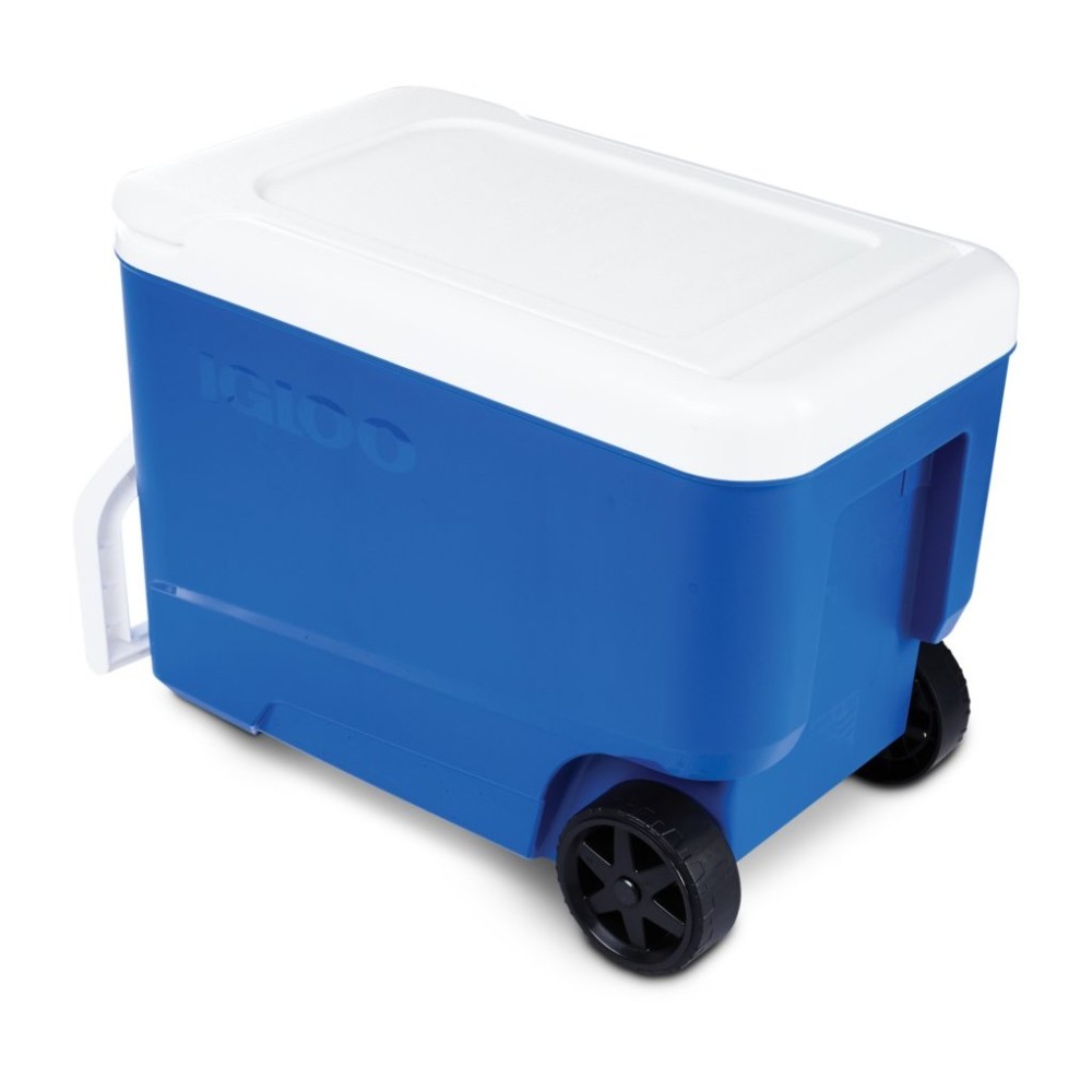 Igloo Wheelie Cool 38 Hard Cooler Majestic Blue 38qt - Ascmtools