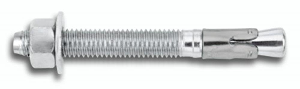 DEWALT 5/8 In. x 7 In. Power-Stud Carbon Steel Wedge Expansion Anchor – 25 Anchors - Ascmtools