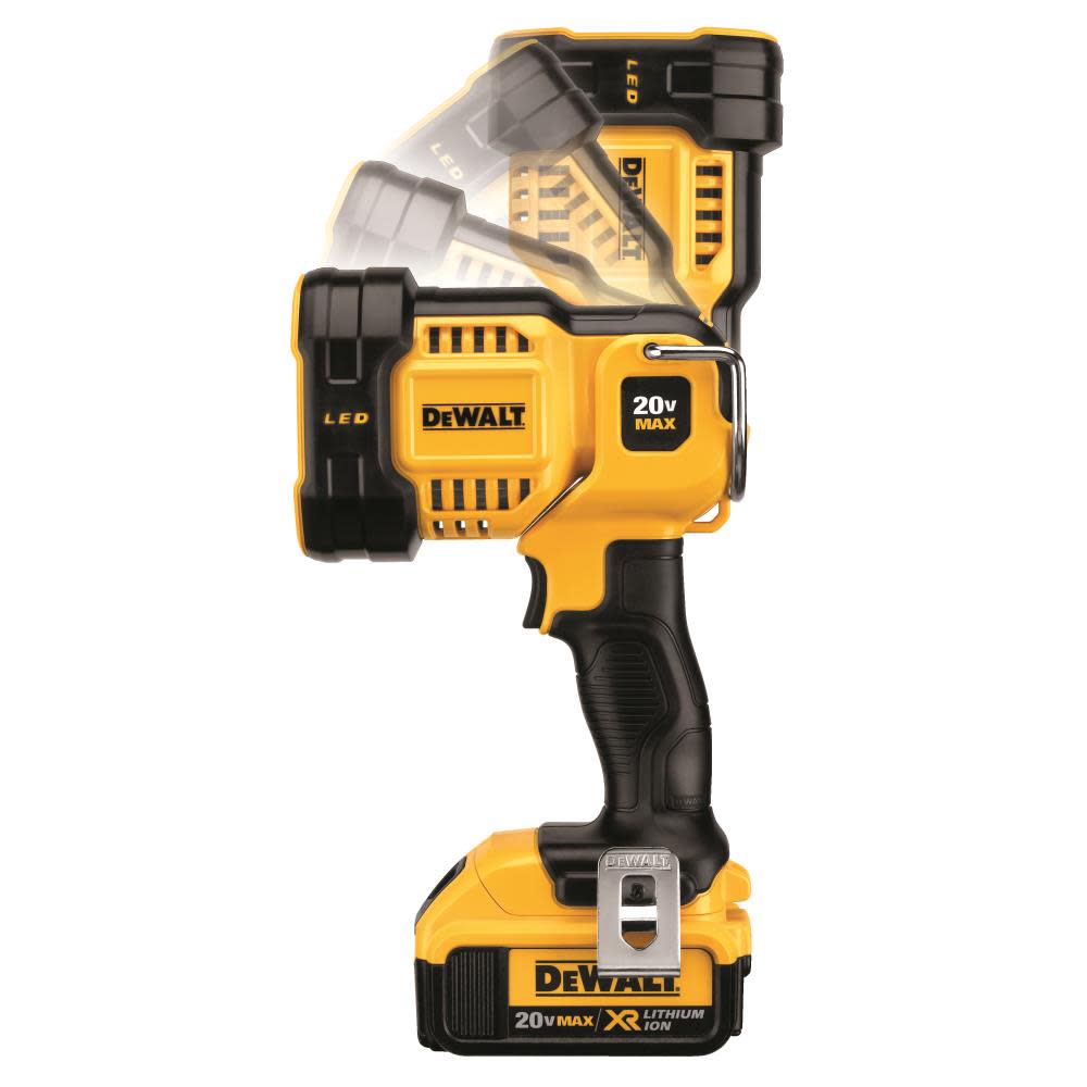 DEWALT 20V Jobsite LED Spotlight - Ascmtools