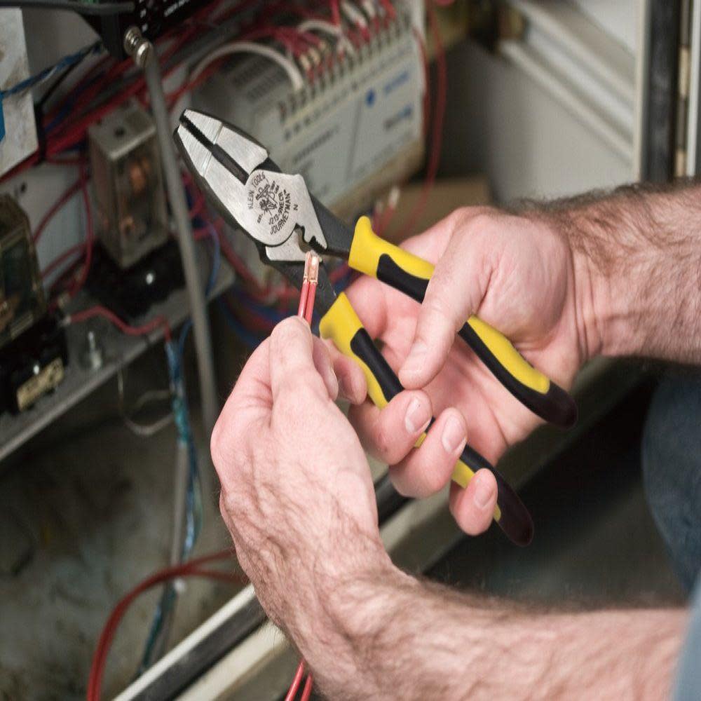 Klein Tools Pliers Side Cut Connector Crimp - Ascmtools