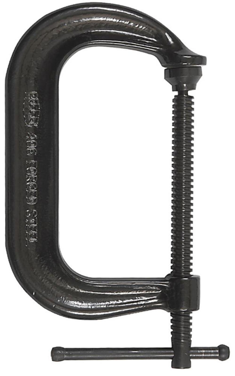 Bessey Drop Forged C-Clamp 10 Inch Capacity 6 Inch Throat Depth - Ascmtools