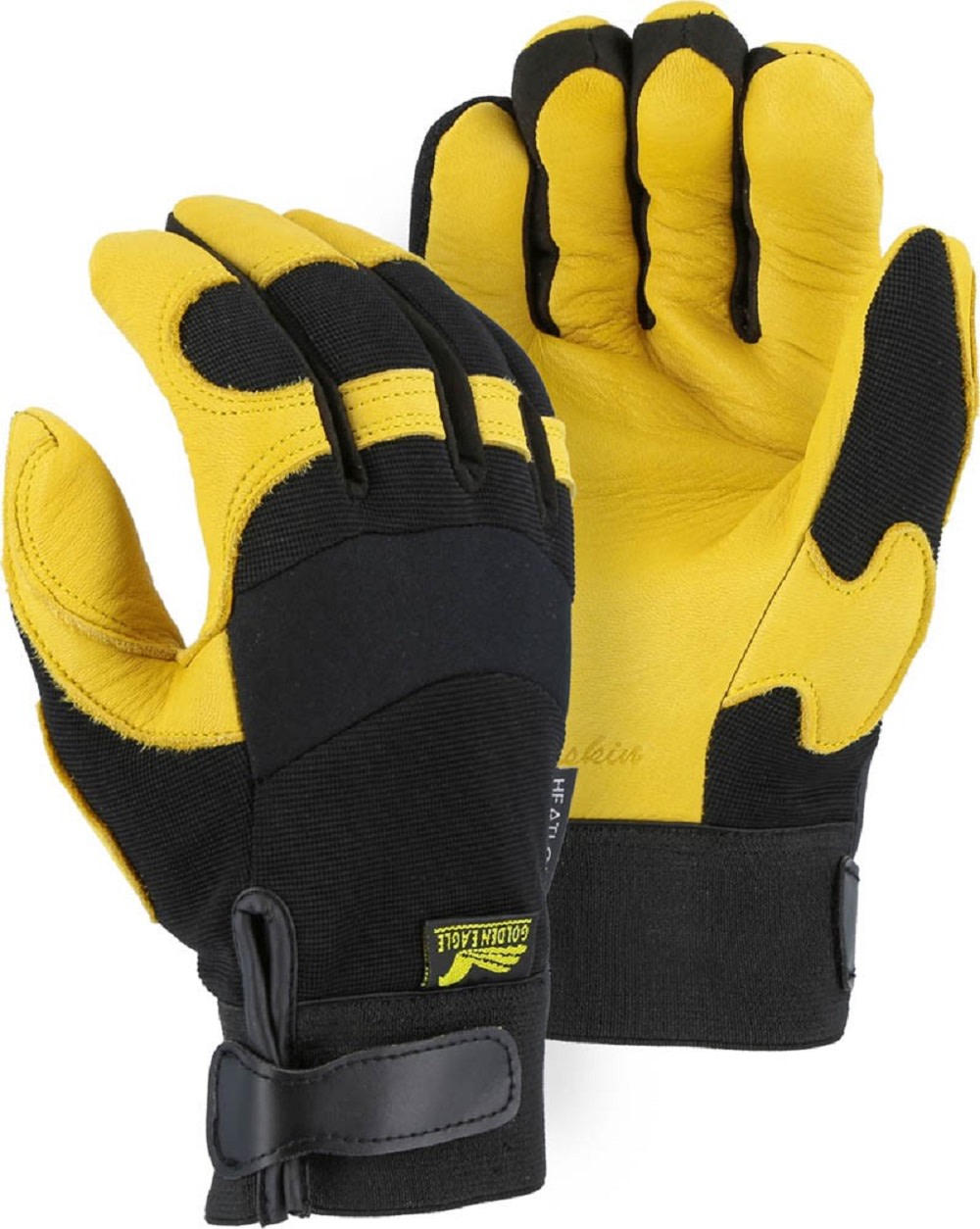 Majestic Glove Golden Eagle Mechanics Glove Large - Ascmtools