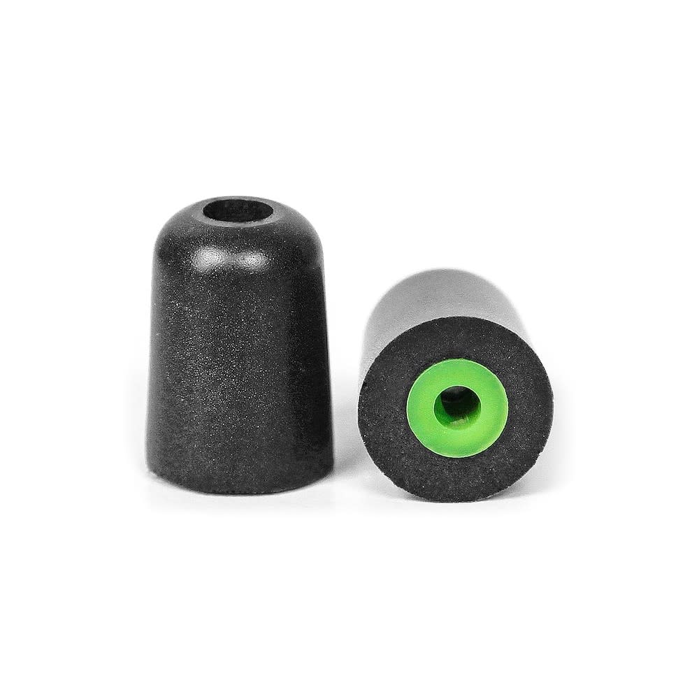 ISOtunes Trilogy Green Core Tall Foam Ear Tips Small 5 Pairs - Ascmtools