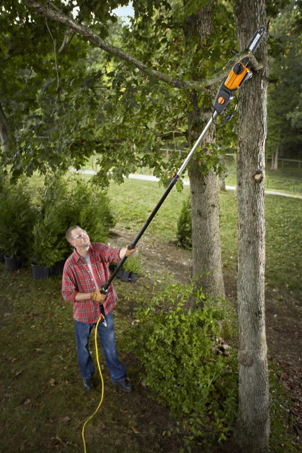 Worx WG309 8A 10″ Electric Pole Saw - Ascmtools